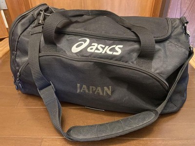 ASICS Wrestling Team Japan Representative Duffle Bag Black Sports Gear