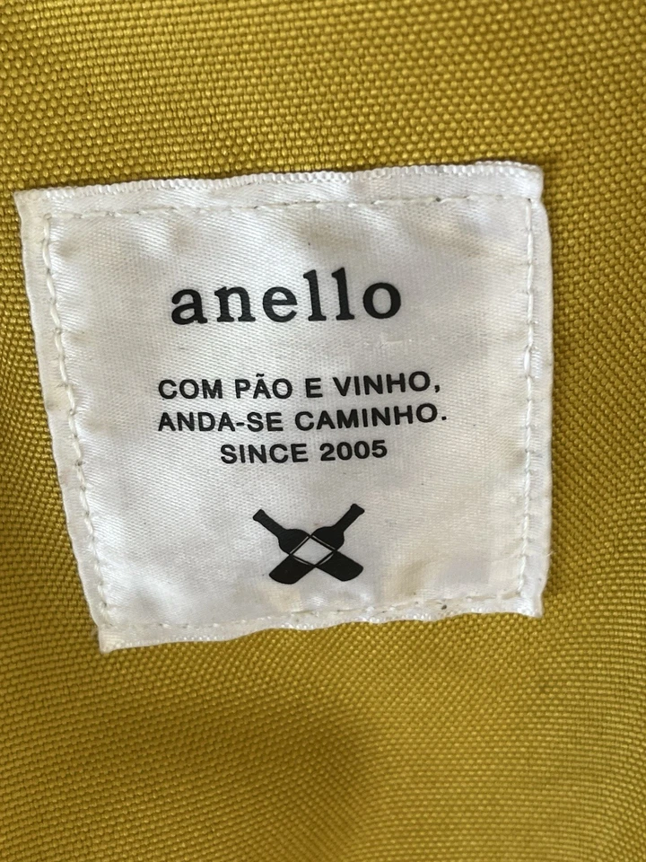 Mochila ANELLO amarilla Foto 2 de 4