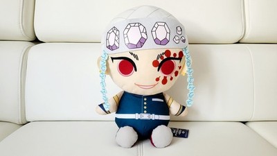 XL Demon Slayer Tengen Uzui Anime Plüschi Kuscheltier 35 cm Bandai Japan