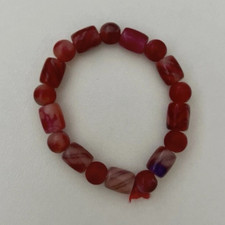 Armband Rot mehrfarbig