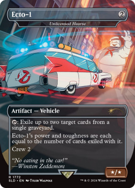 Magic MTG - Unlicensed Hearse - Secret Lair - MINT/NMINT - EN - FOIL