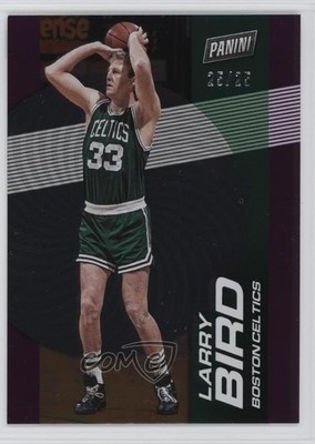 2023-24 Panini Player of the Day Purple 25/25 Larry Bird #89 HOF my8