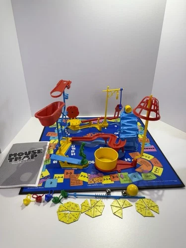 Vintage 1986 Mouse Trap Board Game Milton Bradley Complete
