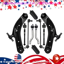 Front Lower Control Arms Sway Bar Tie Rods Boots For Nissan Rogue Sport Qashqai