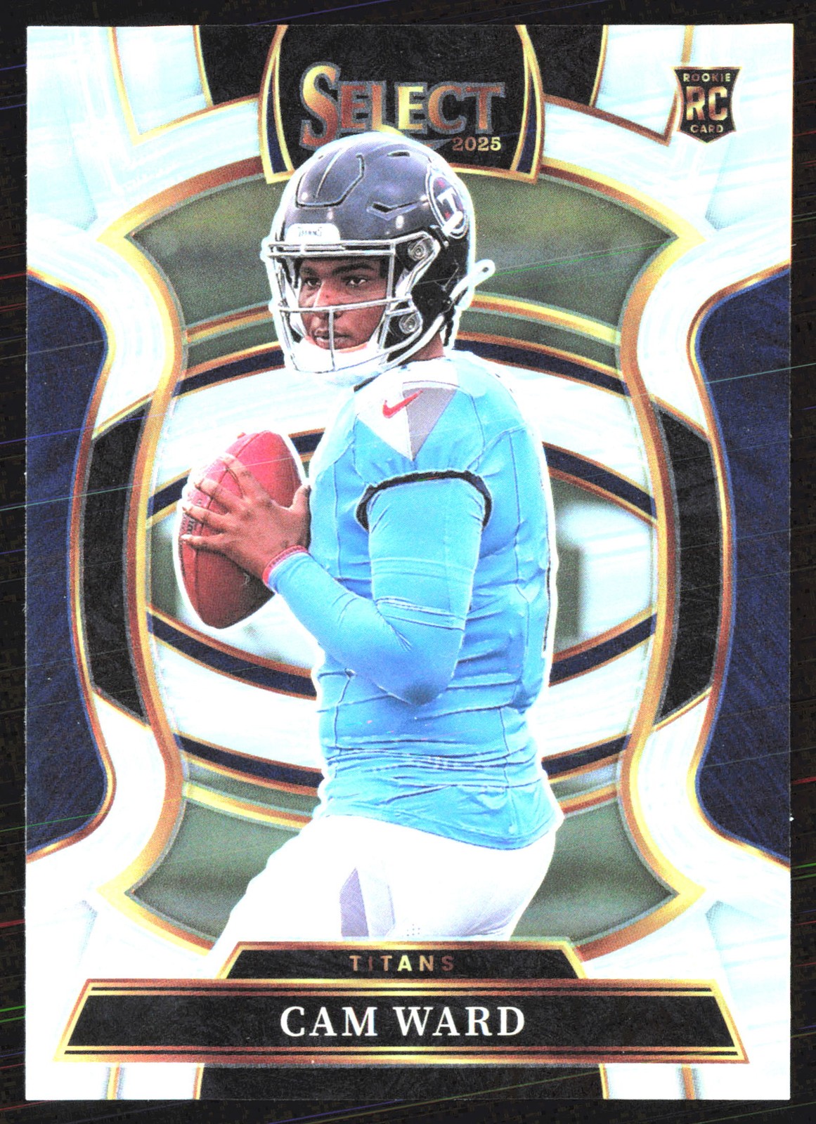2025 Panini Select #26 Cam Ward Silver Prizm