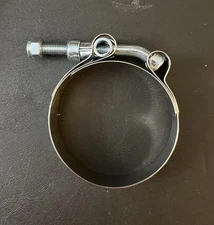 Supertrapp Exhaust Muffler 2.5” T-Bolt Band Clamp for Harley Davidson Touring