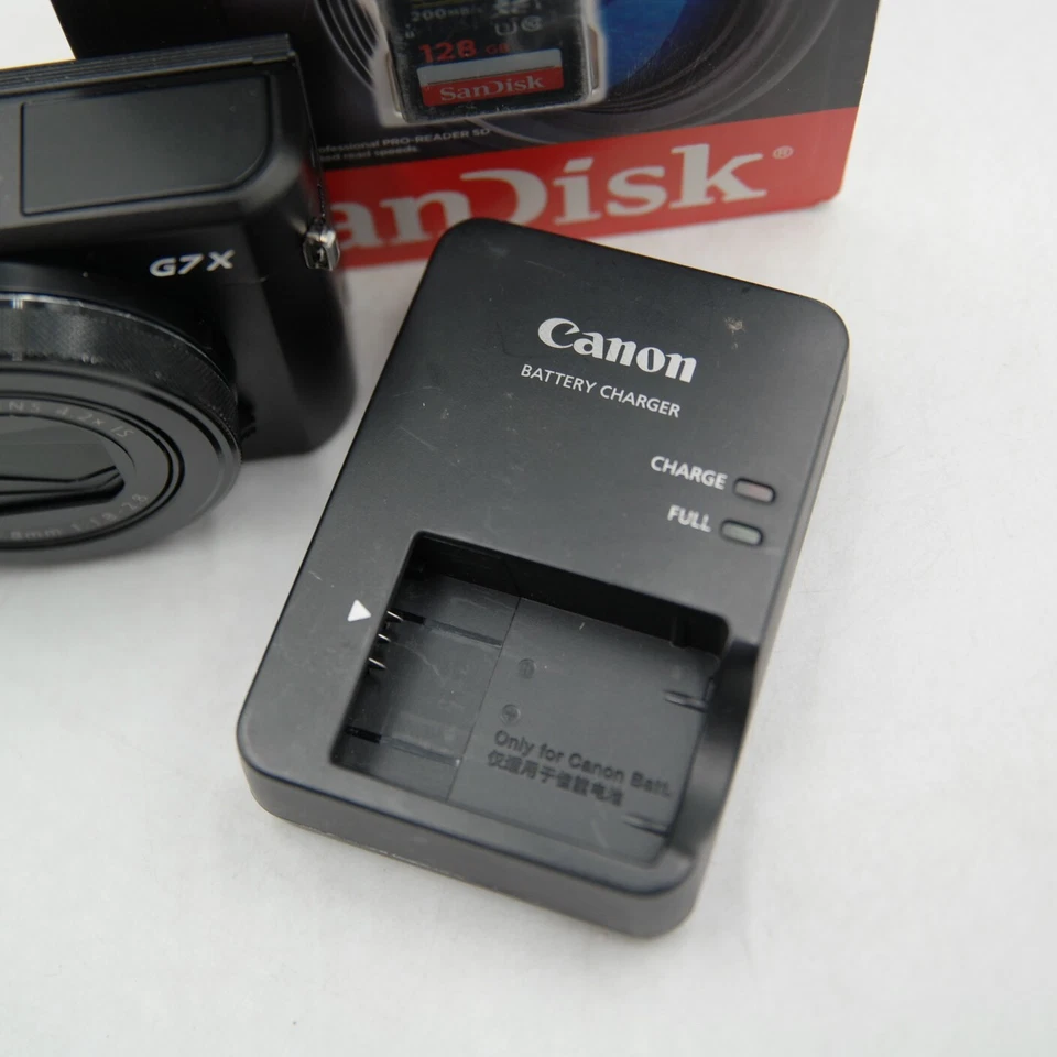 Canon PowerShot G7 X Mark II Digital Camera 20.1 MP G7X Mk 2 + SD Card. - Image 2 of 4