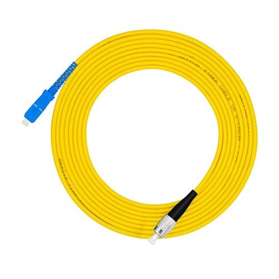 1M 3ft SC to FC Fiber Optic Cable Jumper Patch Cord Simplex Single Mode 9/125