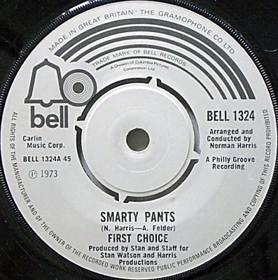 First Choice - Smarty Pants, 7'', (Vinyl)