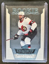 2022-23 Upper Deck Ice Mark Kastelic Exquisite Rookies Blue Spectrum #/199