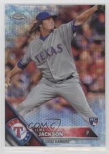 2016 Topps Chrome Blue Wave Refractor 4/75 Luke Jackson #124 n1u