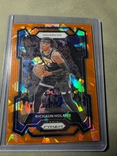 2023-24 Panini Richaun Holmes PRIZM Orange Ice Mavericks NBA 