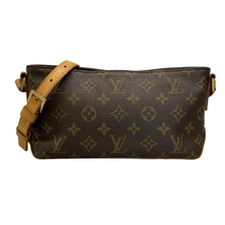 LOUIS VUITTON Trotteur M51240 Monogram AR0021 Shoulder Bag Monogram Canvas