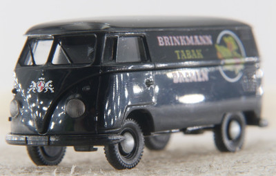 Brekina 1:87 VW T1 A.S.S PKW alt H0 T1b Kasten Brinkmann Tabak 0255 255 3265 OVP