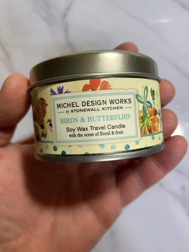 Michel Design Works Birds & Butterflies Candle - Thumbnail 5