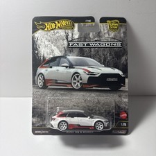 Hot Wheels Premium Car Culture 2025 Fast Wagons Audi RS 6 Avant  1/5 Card Damag