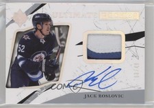 2017-18 Ultimate Collection Rookies /49 Jack Roslovic #58 Patch Auto ev1