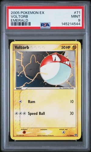 Voltorb graded PSA 9 for sale on eBay