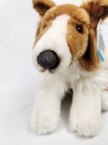 2000 Animal Alley Toys R Us Collie Welpe Hund Stofftier Plüsch Lassie mit Etikett - Bild 5 von 10