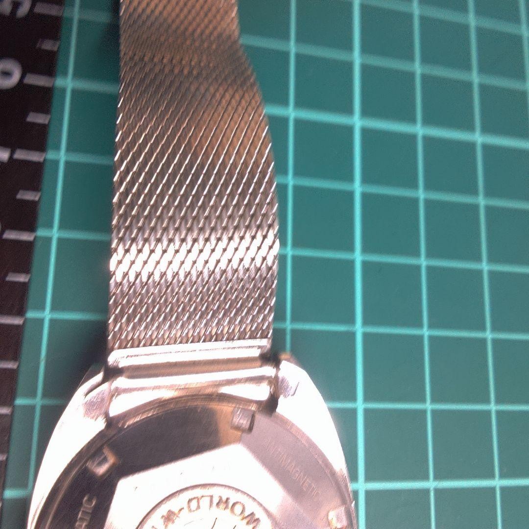 TECHNOS Sky Light Automatic Watch Brown Dial Mesh… - image 10