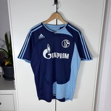 Vintage Adidas FC Schalke 04 2007/2008 Away Third Football Jersey Men's Size XL