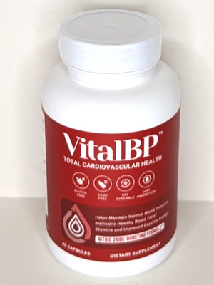 Vital BP, Cardiovascular Health Supplement, 30 Servings, Exp. 8/27