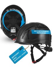 PRO FIT Arbeitsschutzhelm D!-Rock - Sicherheitshelm, belüfteter Bauhelm