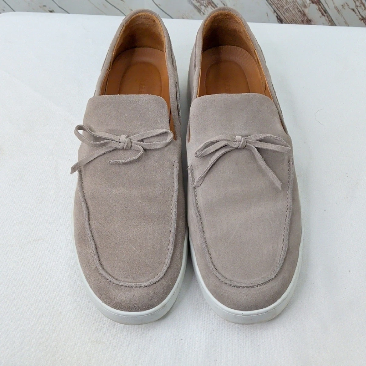 Allen Edmonds Taupe Suede Loafers Amazon.com | Allen Edmonds Mens Shelby Penny Loafer Gaucho  main image 4