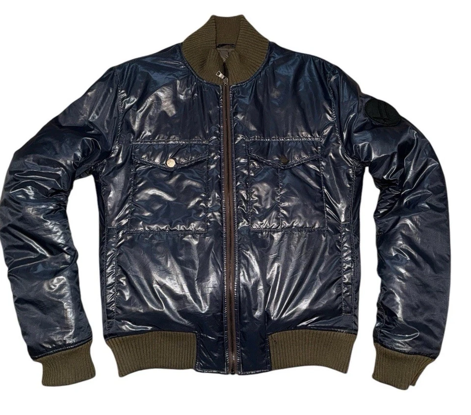 Chaqueta de bombardero William Rast SM (como se ve en Justin Timberlake) chaqueta de bombardero con cremallera Foto 2 de 4