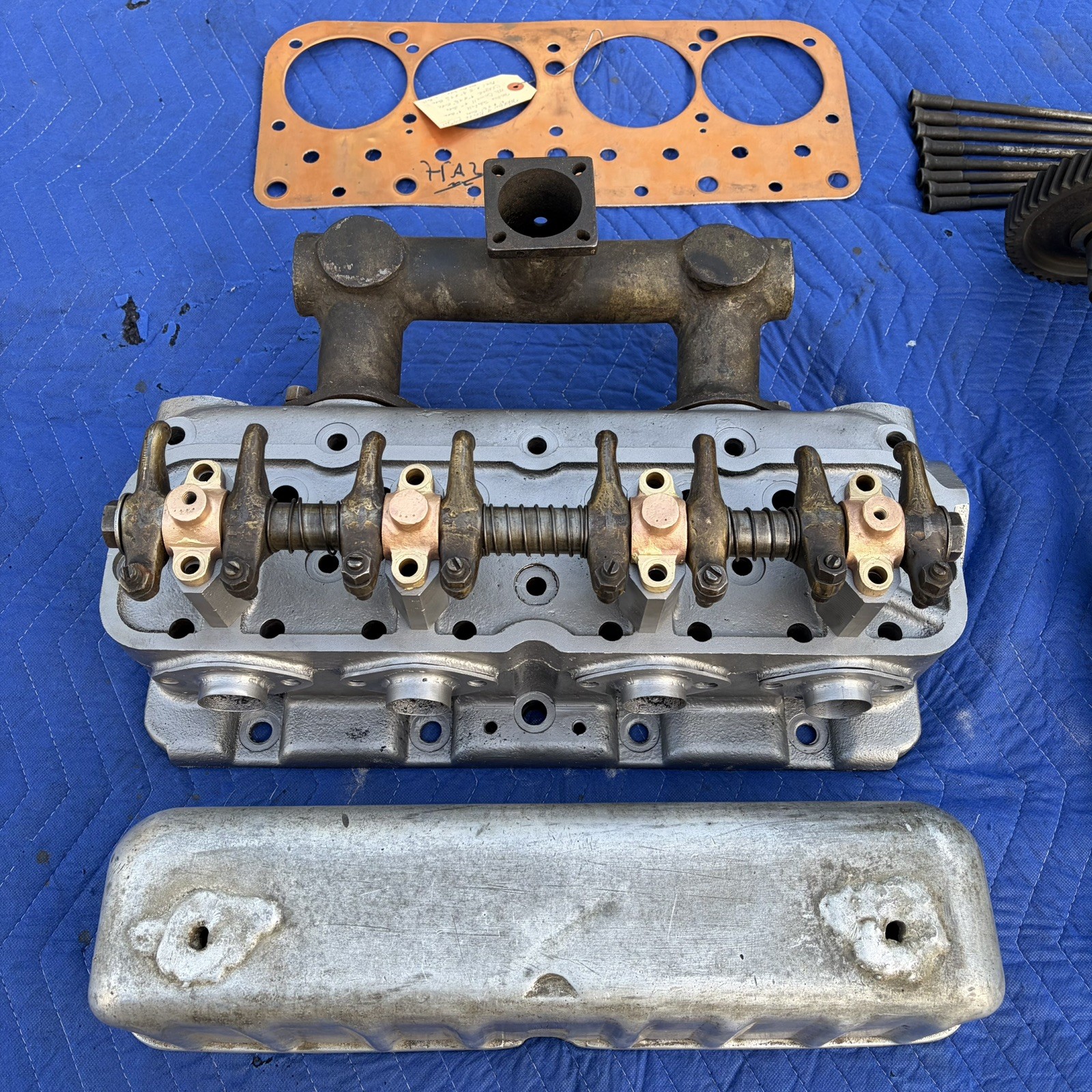 McDowell 2 Port Twin Plug Overhead Valve Cylinder Head Ford Model A B Banger