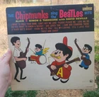 Vintage 1964 The Chipmunks Sing The Beatles Vinyl Record