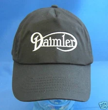 DAIMLER CAP BLACK WITH SILVER LOGO CAP9