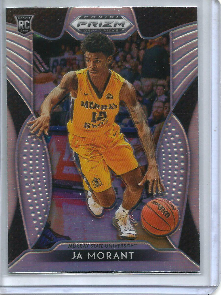 Ja Morant 19/20 Panini Prizm Draft Picks Silver Prizm Rookie Ja Morant 19/20 Panini Prizm Draft Picks Silver Prizm Rookie