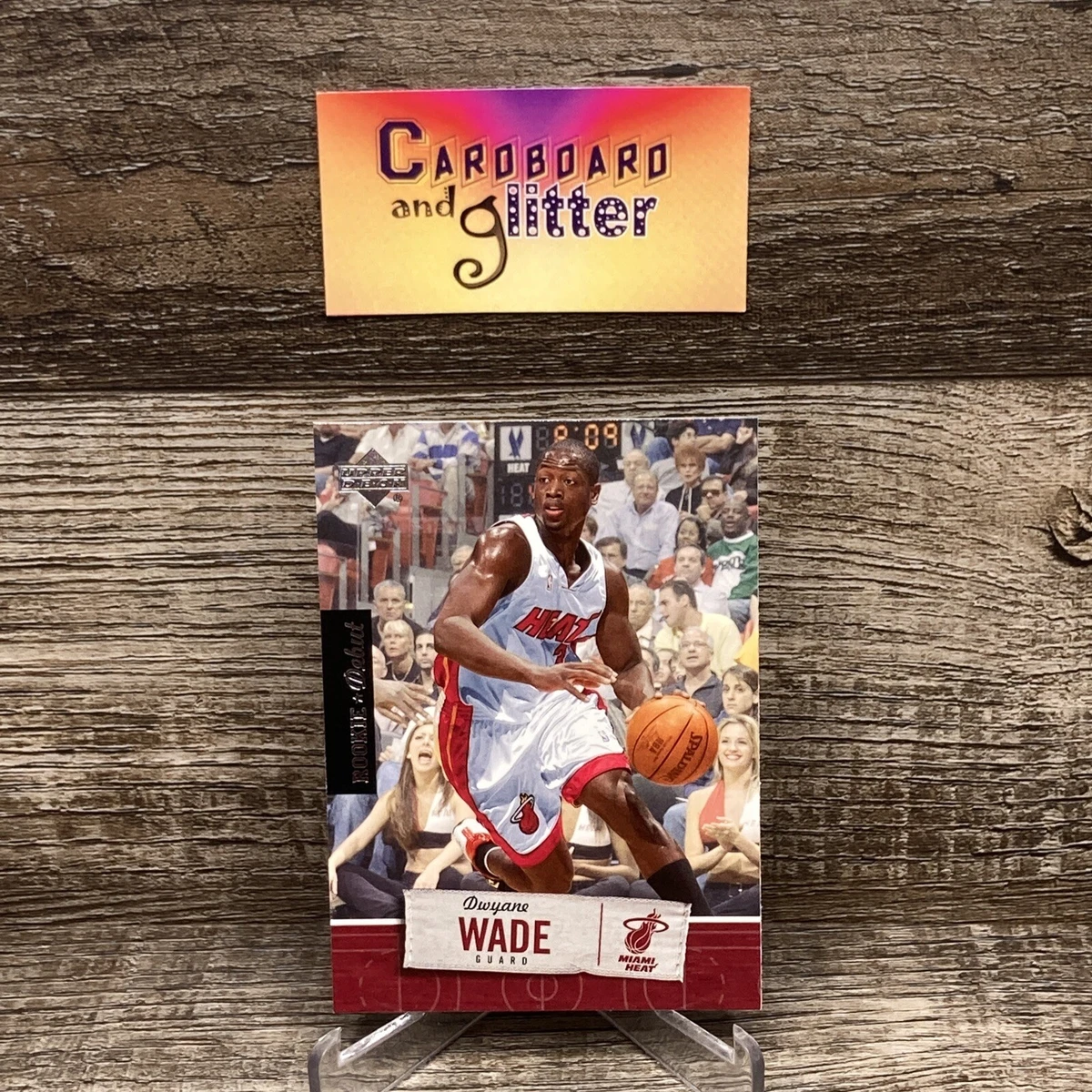 25+ Upper Deck Dwyane Wade Basketball Rookie Sports Trading Cards