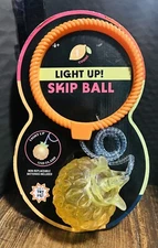 LIGHT UP & FLASH SKIP BALL -pineapple (1 COUNT) By ANKYO-New Fast Free Shipping