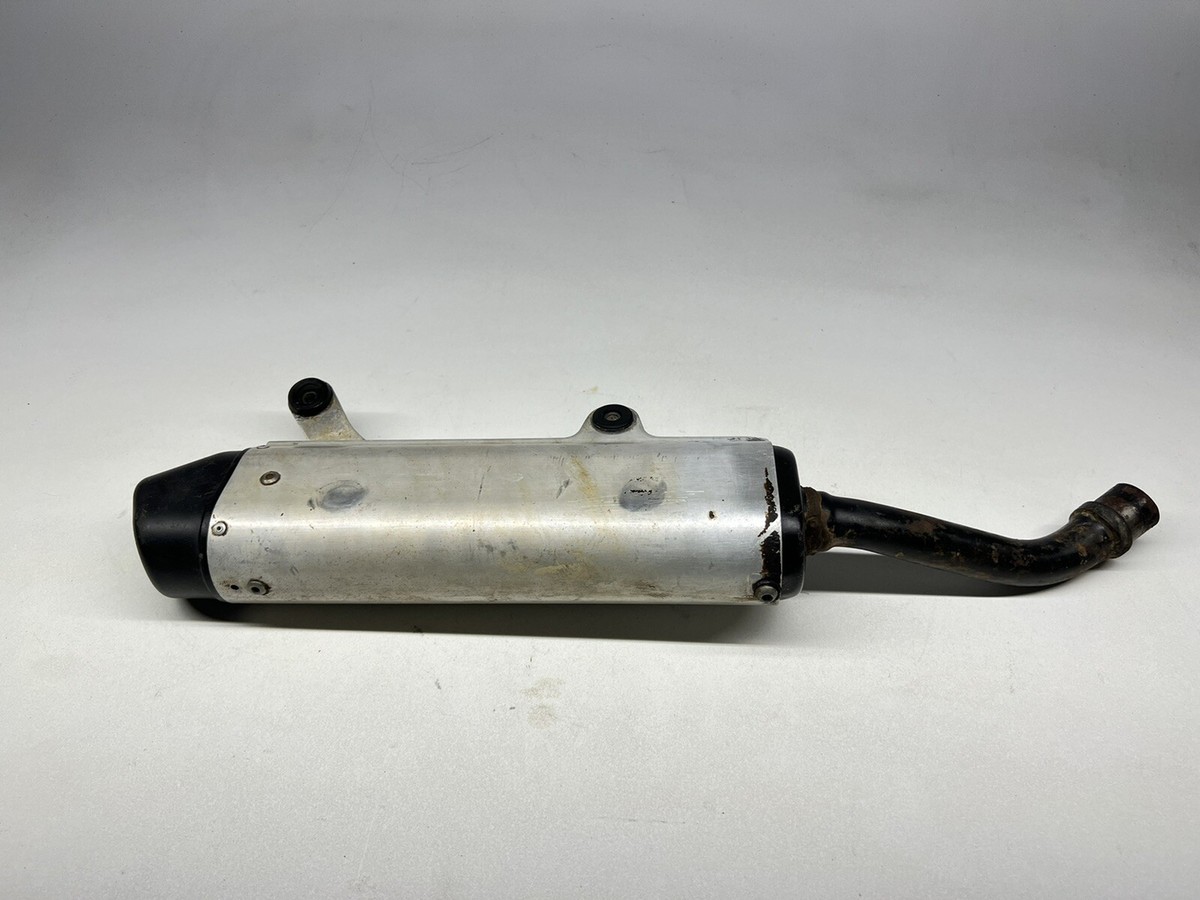 02-03 Yamaha YZ125 OEM Factory Exhaust Muffler Silencer 02-03 Yamaha YZ125 OEM Factory Exhaust Muffler Silencer