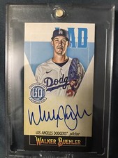 Topps Gypsy Queen Walker Buehler Mini Captains on Card Autograph # 18/50