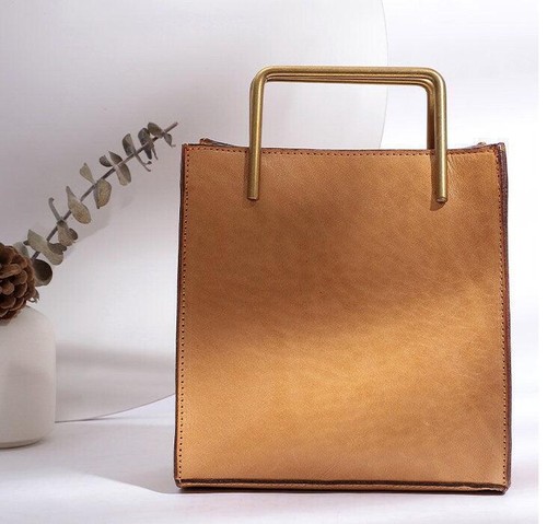 Genuine Italy Cowhide Leather shoulder bag | Woman handcrafted leather bag, eleg - Picture 10 of 17