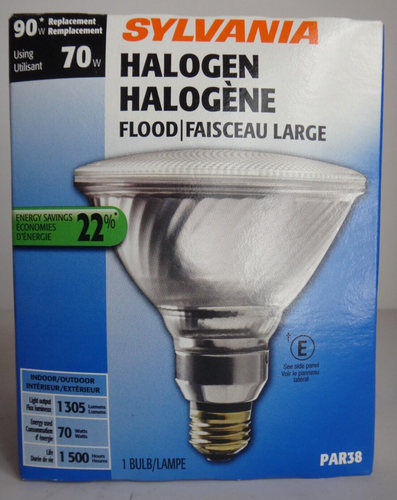 Sylvania Capsylite 16743 70W PAR38 25° Flood Reflector Bulb 1305LM 2925K - Picture 2 of 6