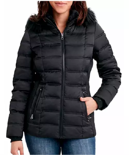 Nautica black puffer jacket outlet