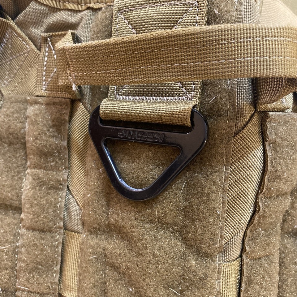 ICEFANG Tactical Dog Harness with 4X Metal Buckle, Dog Vest size Large