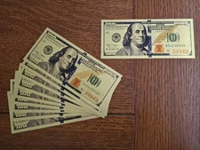 2009-A BENJAMIN FRNAKLIN 1 GRAM 24k GOLD NOTE $100 DOLLAR BILL