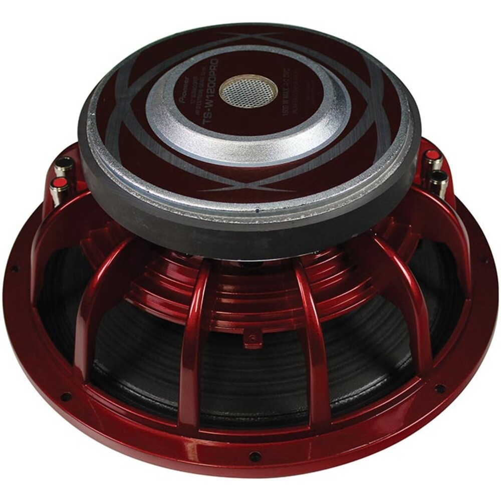 Pioneer Ts-W1200Pro 12" Pro Series Subwoofer Wih Dual 4 Voice Coil 1500W Max