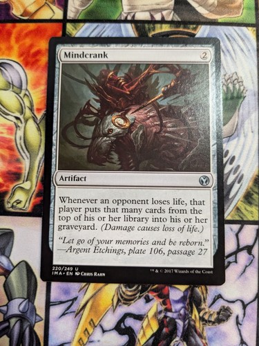 Mindcrank - Uncommon - Iconic Masters - Lightly Played - Magic: The Gathering - Picture 1 of 3
