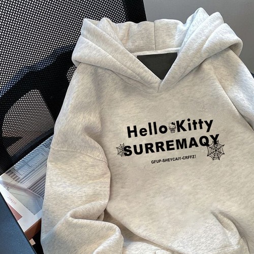 KT Cat Y2K Hoodie - Gifts Kawaii Hoodie Cute Hoodies For Girls Top*/ - Picture 13 of 18