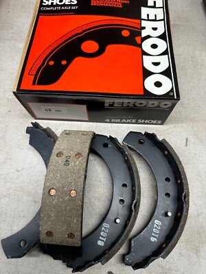 bedford ha van with girling brakes    new front brake shoes parts project