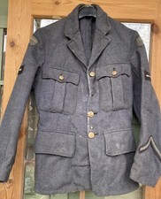 WW2 RAF Royal Air Force Jacket Badges Brass Buttons British Army