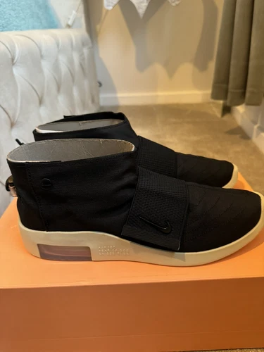 Nike Air Fear of God MOC Black Size UK 9.5