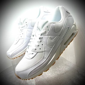 Nike Air Max 90 White / White-Gum DC1699 100 Men's Size 14 New With Box |  eBay