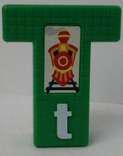 Sesame Street Replacement Letter Tyco Plastic Block Letter T Textured